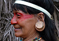 Native with Pierced Ears